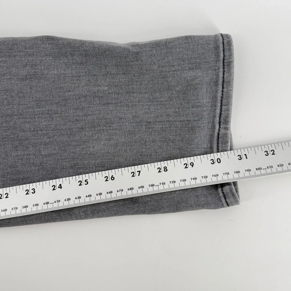 Mavi Emma Slim Boyfriend Grey Wash Denim Jeans‎ Stretch Womens Size 32
